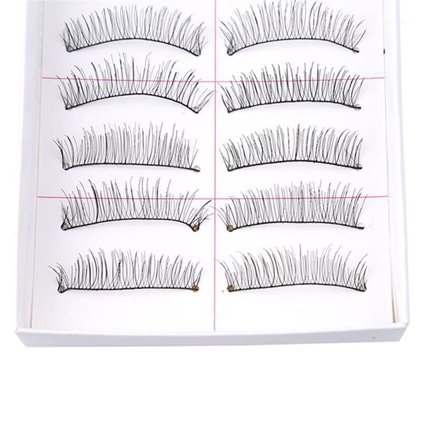 

1set sale cross messy eyelashes fashion women party at home makeup winged false eye lash 10 pairs1