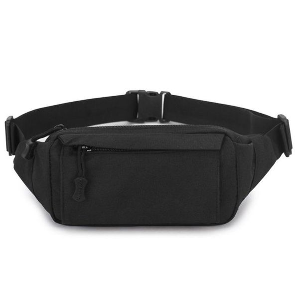 

waist bags men fanny pack chest shoulder bag with 3 pockets nylon minitary j60d