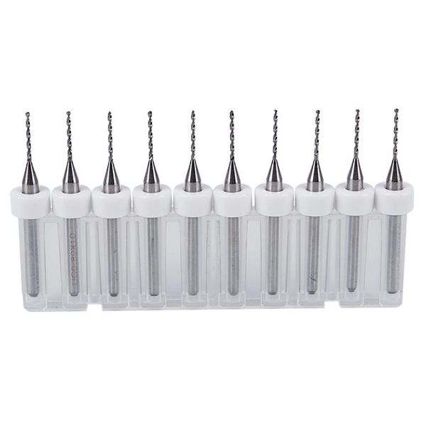 

professional drill bits 10pcs/set 0.8mm pcb print circuit board carbide mini tool