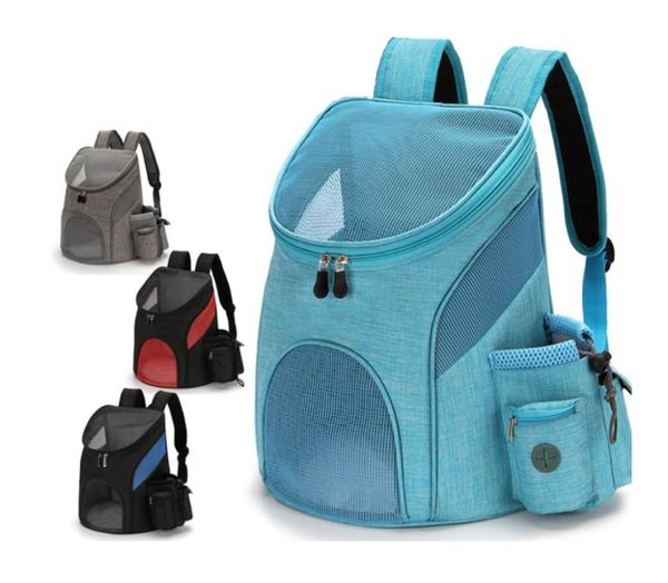 

dog car seat covers portable mesh bag breathable backpack foldable large capacity cat carrying outdoor travel pet carrier