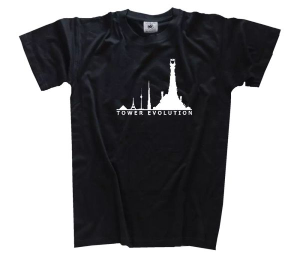 

standard edition tower tower towers berlin paris evolution t-shirt s-xxxl, White;black