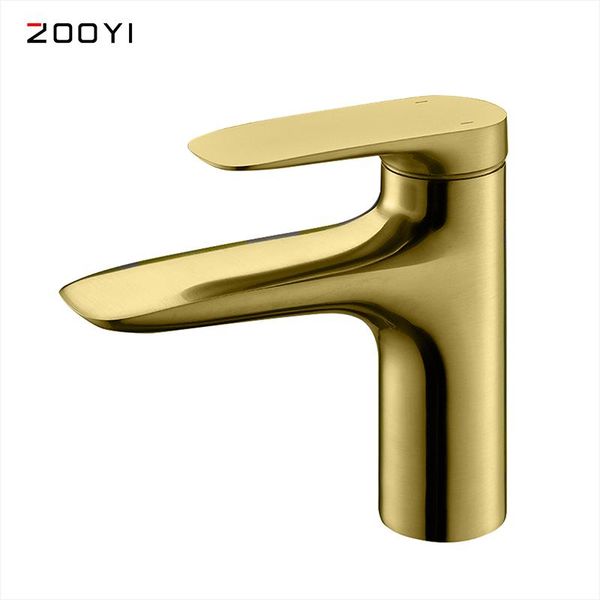 

single handle basin faucet chrome contemporary brushed gold black bathroom and cold wash tap sink faucets