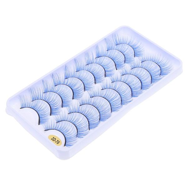 

false eyelashes 10 pairs reusable fake lashes natural realistic