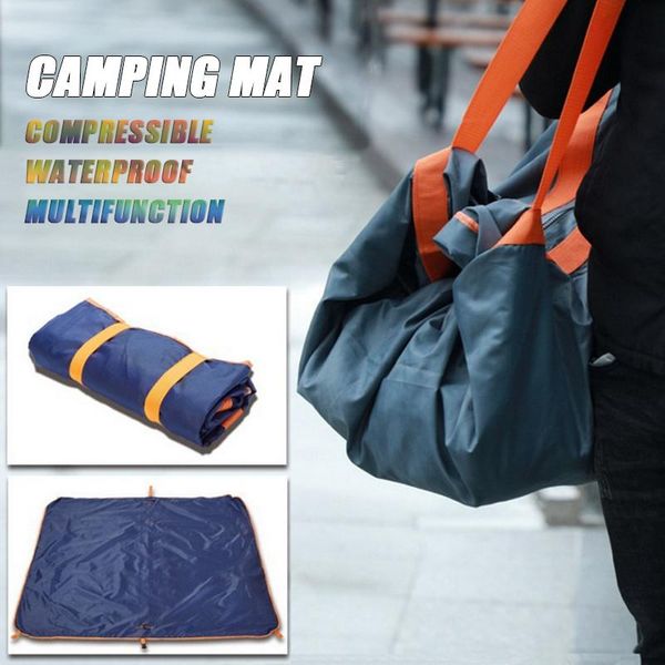 

outdoor pads sell 145*145cm waterproof camping pad beach mat picnic easy to carry