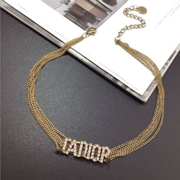 

korean new dongdamen personalized super fairy necklace fashion metal simple neck clavicle chain female, Silver