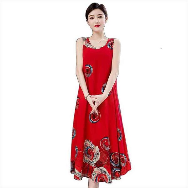 

arrival o neck sleeveless women dress vintage spring summer long boho elegant casual dresses vestidos, Black;gray