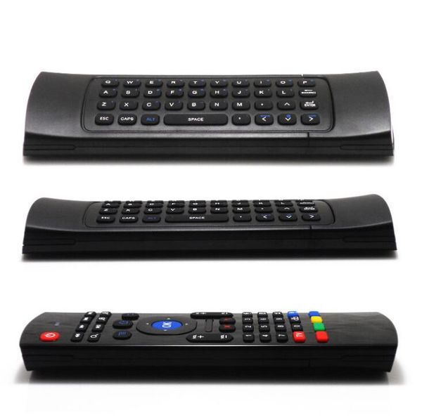 

2018- 2.4g wireless remote controls mx3 fly air mouse keyboard for android tv box mxq m8s mini pc