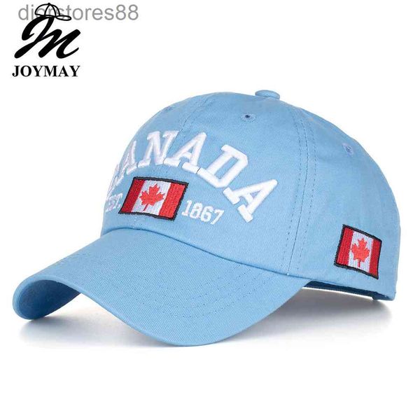 

baseball cap letter canada men's and women's canadian cotton b868, Blue;gray