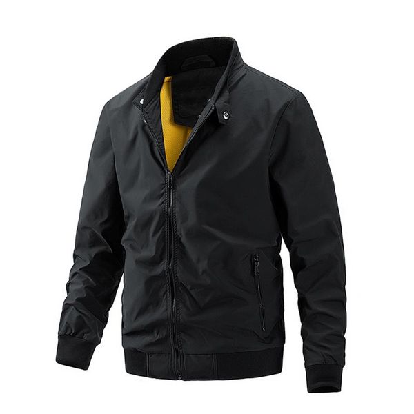 

men's jackets fashion men jaquetas casual chaquetas hombre autumn&winter long sleeve pockets coats blouse jacket jaqueta masculina, Black;brown