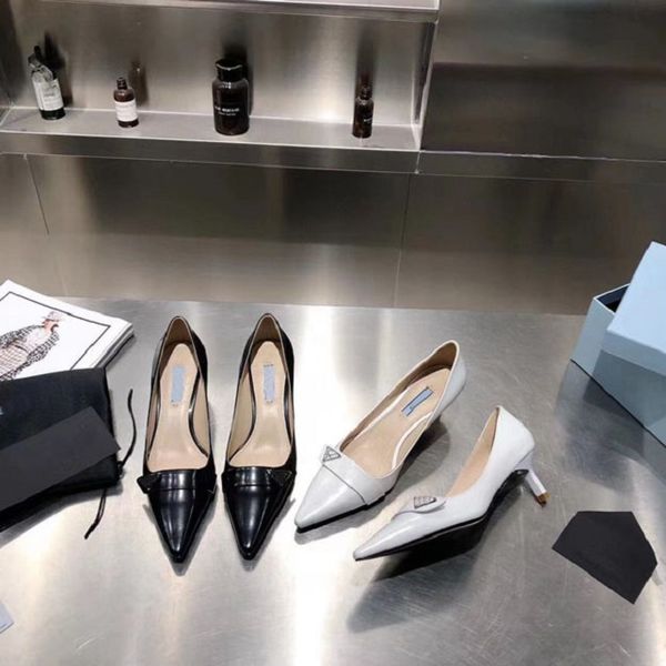 

high heels online wholesale 2021 latest women's leather patent leather pointed heels 6cm wedding party shoes 35-41, Black