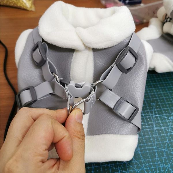 

dog apparel cats and clothing pet supplies 2021 the grey sheepskin-like can be used to pull small medium-sized dogs