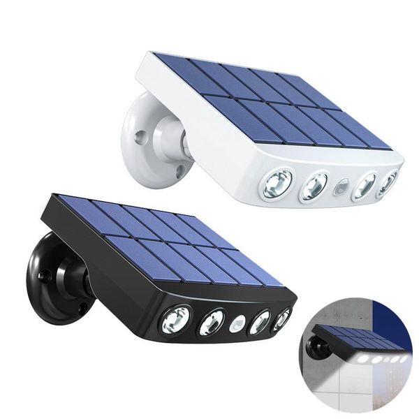 

motion sensor solar led light outdoor lamps for wall garden decoration waterproof lighting street lamp