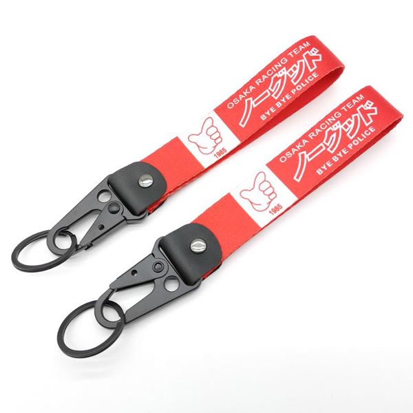 

keychains jdm racing modified style osaka eagle beak keychain red nylon heat transfer process key ring 1985 no goog, Silver