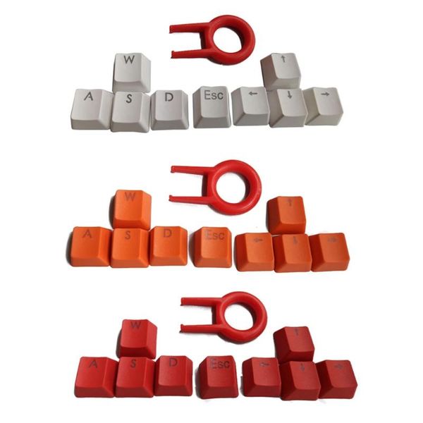 

mouse pads & wrist rests 9 keys pbt backlit keycaps wasd/esc/direction with key cap puller for mx switch p9ye