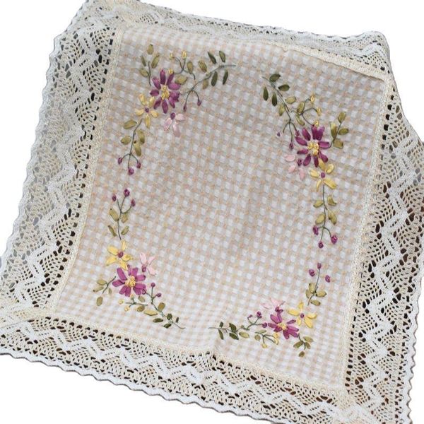 

table cloth cotton place mat pad embroidery cup mug drink doilies tea glass dining coffee placemat wedding kitchen