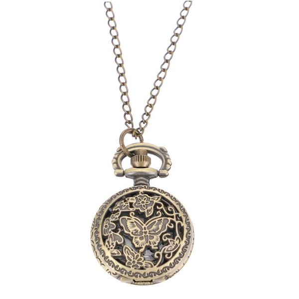 

pocket watches 1pc retro watch unique lightweight with chain, Slivery;golden