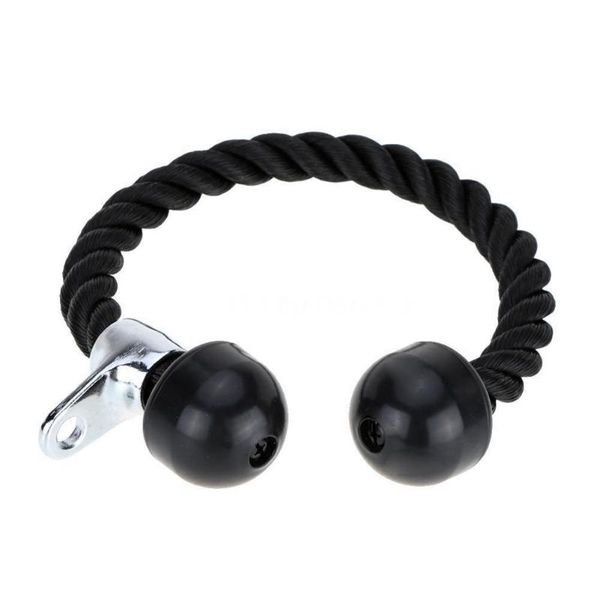 

biceps rope gym cable accessory pull down rod nylon drawstring resistance bands