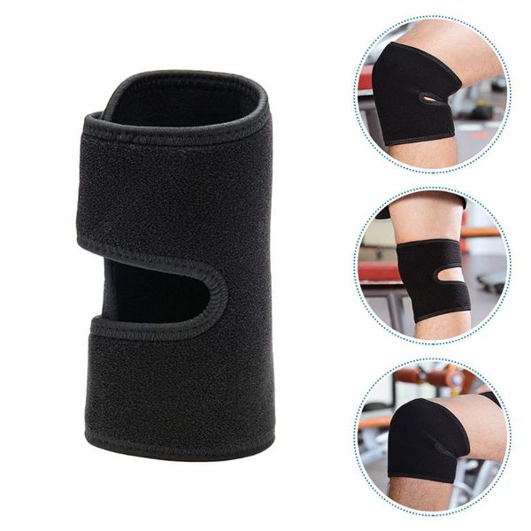

elbow & knee pads 1pc sports kneepad support breathable basketball camping running, Black;gray