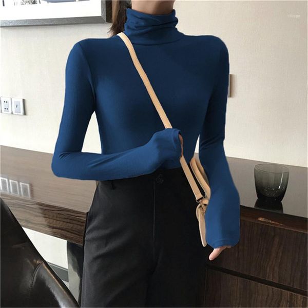 

women's sweaters sweater female soft korean style skinny winter turtleneck women bodycon basic pullovers long sleeve pull femme coat, White;black