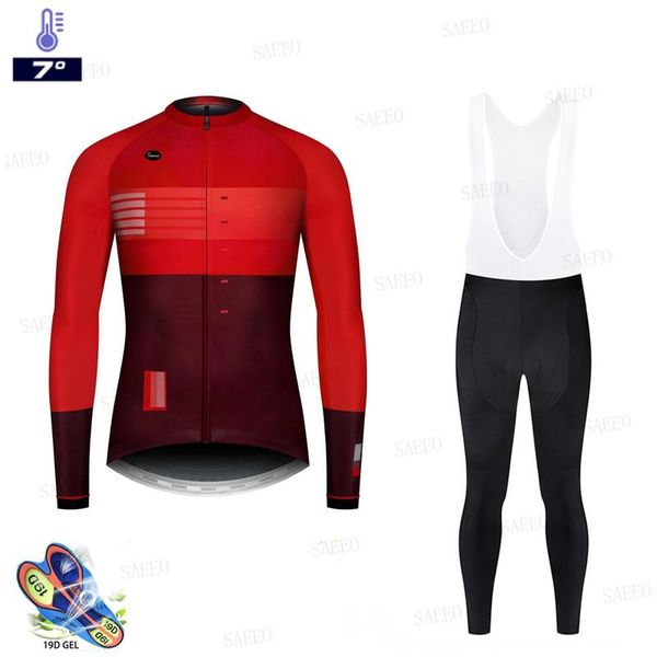 

goodbik 2021 long-sleeved bicycle clothing suit mountain bike cycling jersey set maillots ciclismo hombre racing sets, Black;blue