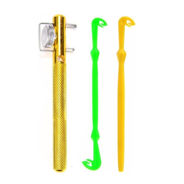 

fishing accessories tackle hooks tier line tying tool with sub-line tie knots and loop fishhook remover hx02