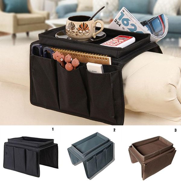 

storage boxes & bins 4 pockets bag sofa handrail couch arm rest organizer holder remote control lks99