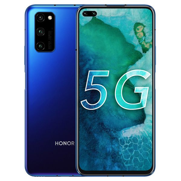 

original huawei honor v30 pro 5g mobile phone 8gb ram 128gb 256gb rom kirin 990 octa core android 6.57" full screen 40mp ai nfc 4100mah