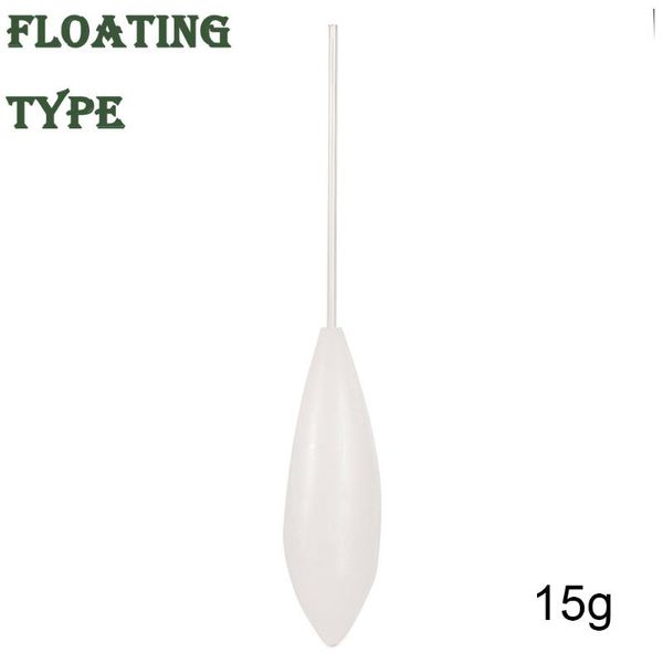 

fishing accessories acrylic upward float 15/20/25/30/40/50g lure floats tackle