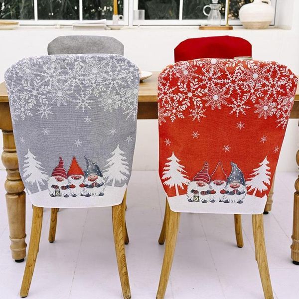 

chair covers christmas decoration printing table and cover room pattern dining theme decorat v6o7
