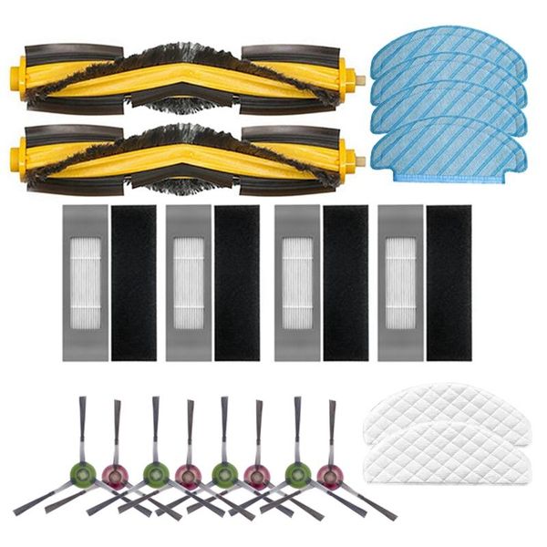 

promotionhepa filter main brush mop cloth rag for ecovacs deebot ozmo t8 vacuum cleaner side brushes disposable rags clean part cleaners