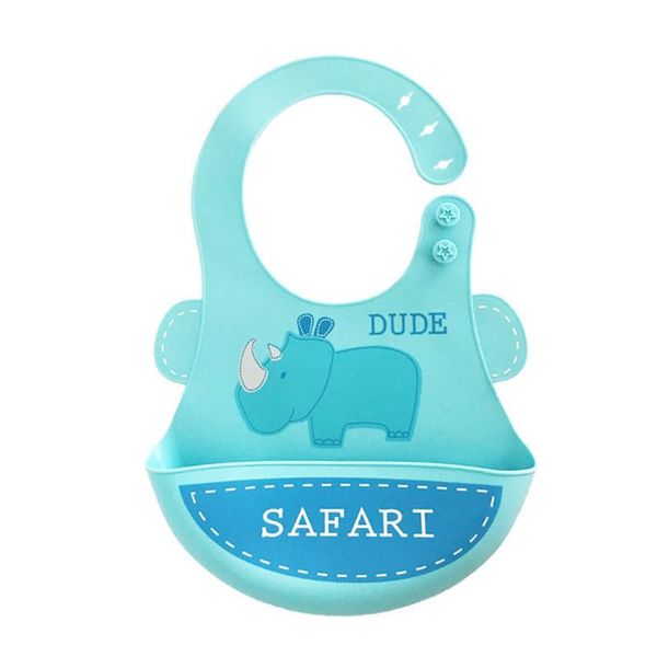 

bibs & burp cloths 0-2 years adjustable baby biby soft silicone waterproof children's lunch feeding apron bib