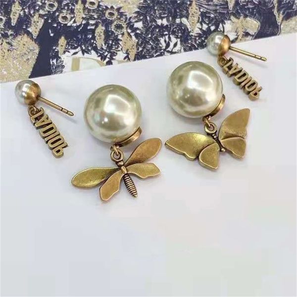 

design accessories new fire bee asymmetric earrings women brass, Silver