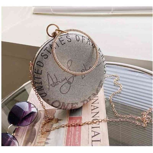 

2021 double sided diamond dinner bag