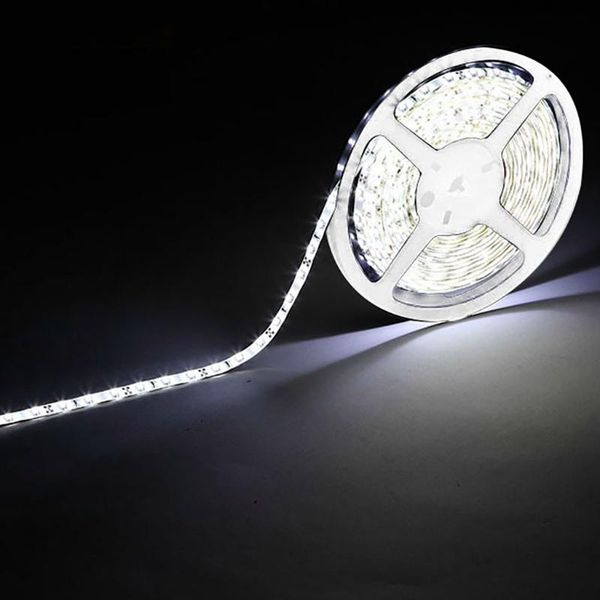 

strips 5m 3528 led strip waterproof flexible light 12v with 300 smd cool deskdecor screen tv background lighting