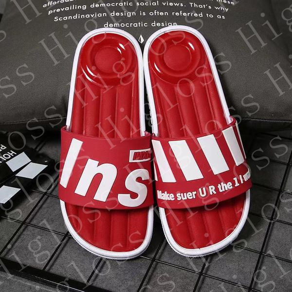 

summer sandal 2021 men and women slippers bathroom sandals shower beach, Black