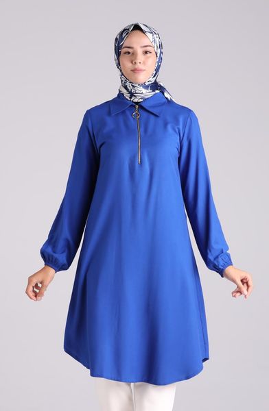 

women's blouses & shirts minahill saxon blue tunic 1218-05, White