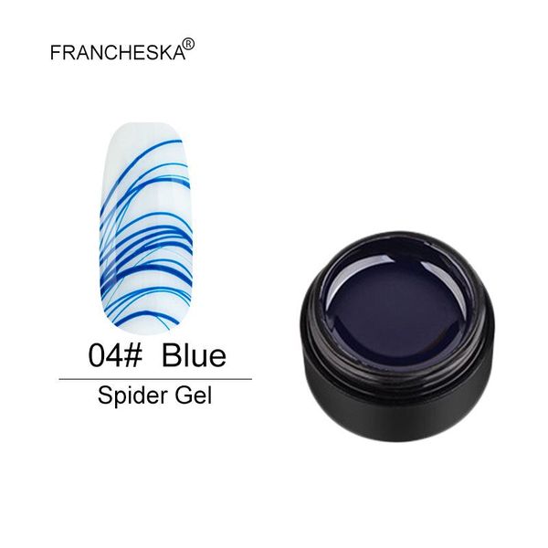 

nail gel 6 colors elastic drawing glue spider super japanese painted polish fashion, Red;pink