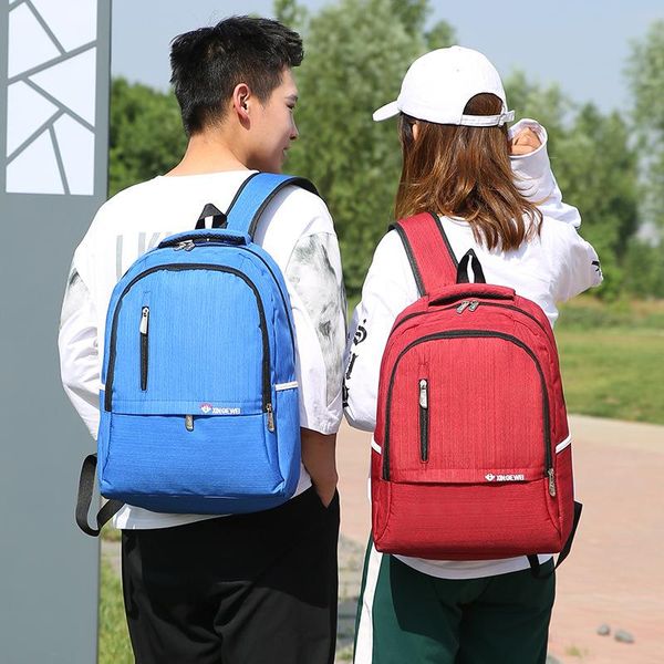 

backpack 2021 cross-border waterproof double male anti-theft wear-resistant large capacity casual school bag