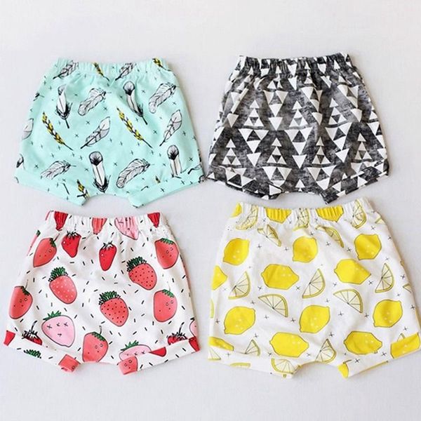 

shorts summer cute cartoon girls short pants unique toddler baby bottoms bloomers 0-4y, Black