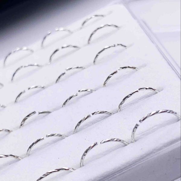 

pure ornament simple round car flower 10mm puncture earrings