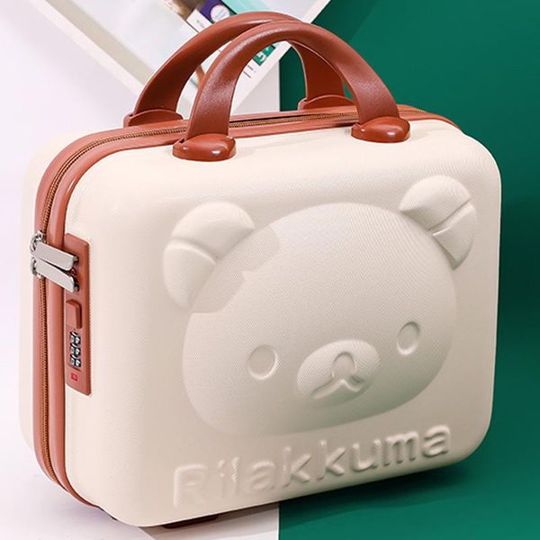 

cosmetic bags & cases 2021 selling hand case 16 inchmakeup beauty bag lockable jewelry box for ladys gift pink