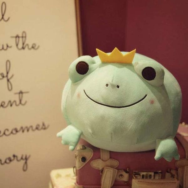 

frog stuffed animal stretchy plush cute funny toy creative pillow doll cuddly gift for birthday party supplies favor