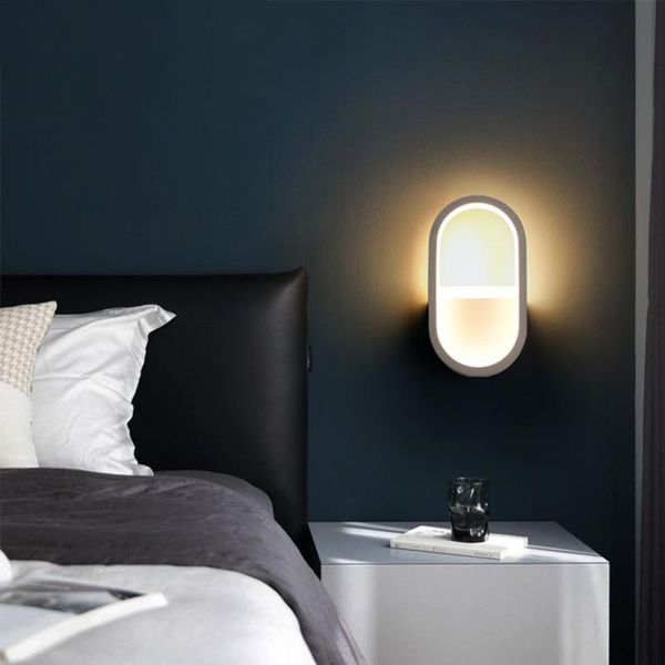 

wall lamp nordic bedside night lights interior bedroom furniture study corridor balcony sconces led lighting fixture room decor