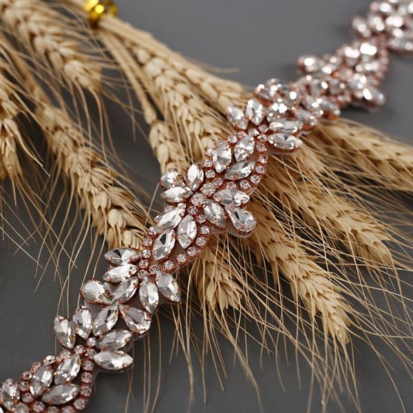 

wedding sashes trixy s429 sparkly rose gold belt rhinestone belts bridal dress sash bridesmaid, White