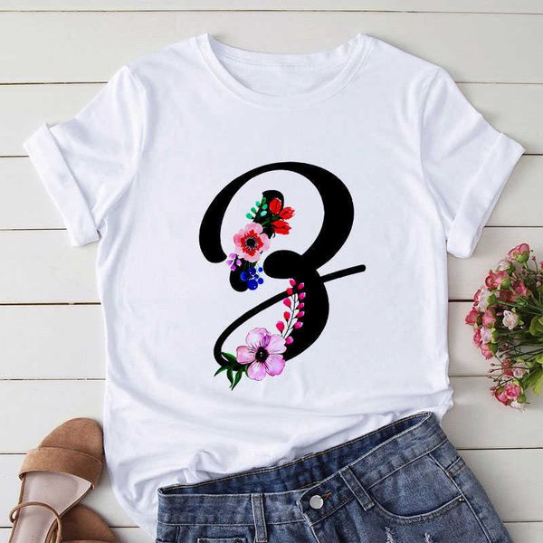

women's letter printed t-shirt girl harajuku short-sleeved o-neck tees shirt female summer tee femme tshirt,drop ship x0527, White