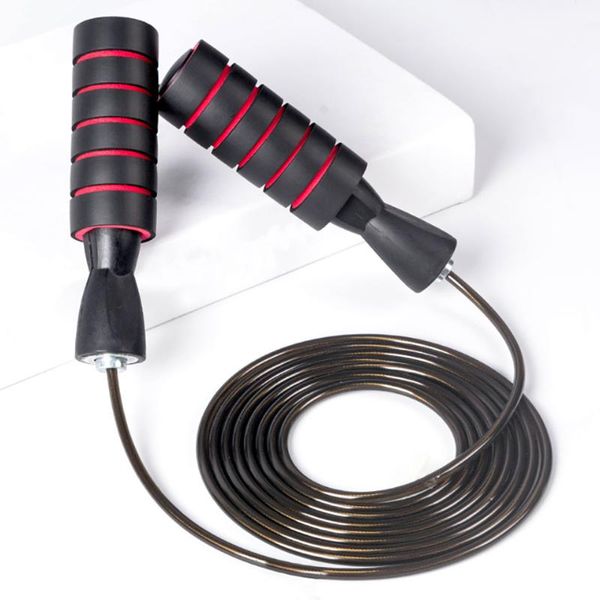 

jump ropes loogdeel wire rope jumping fitness equipment physical training workout body building exercise home sports skipping