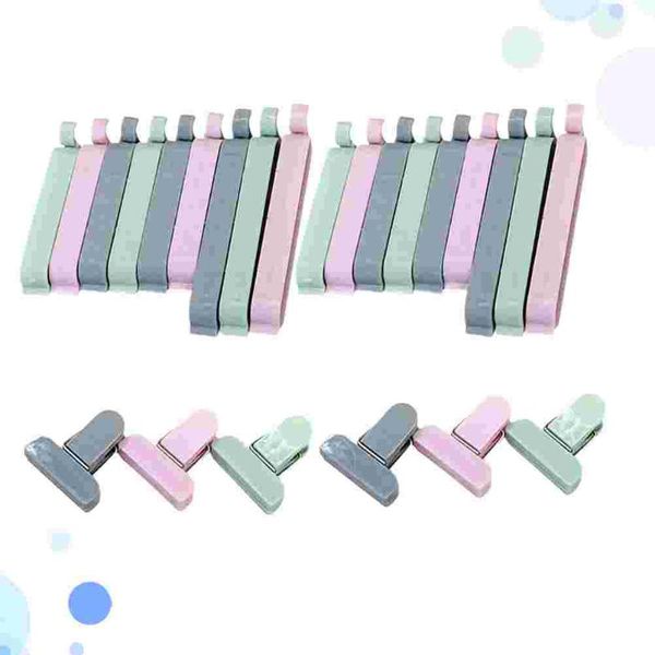 

bag clips 36pcs sealing househould snack fresh food storage kitchen mini clamp clip for home
