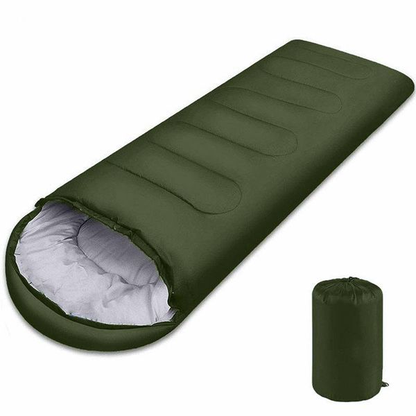 

700g envelope outdoor camping children sleeping bag portable ultra light waterproof travel hiking with cap bags