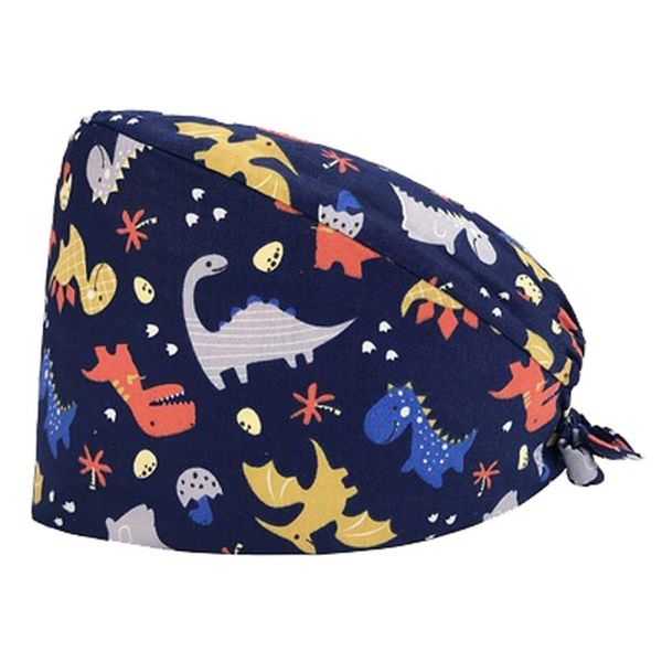 

beanie/skull caps gorro enfermera hat scrubs cap with buttons bouffant sweatband adjustable womens and mens gorros quirurgicos#p30, Blue;gray