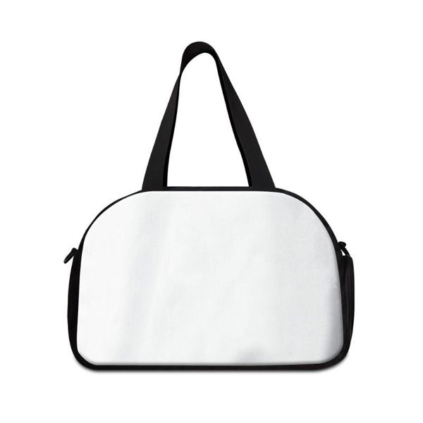 

duffel bags custom blank sublimation printed travel for teen personalized diy gym sport duffle handbag with shoes component